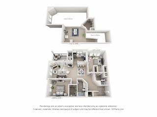 Floor Plan Montpelier Loft