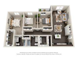 Three Bed