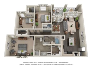 c1 ada floor plan 3 bed 2 bath trinity gray branch c1 ada floor plan trinity