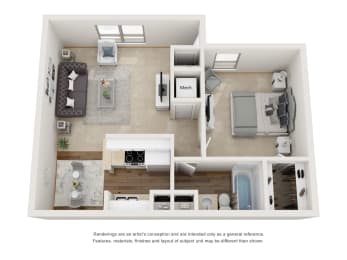 Floor Plan  Dogwood at Dwell at Greenridge, North Charleston, SC, South Carolina