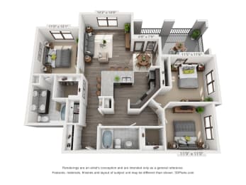  Floor Plan Live Oak