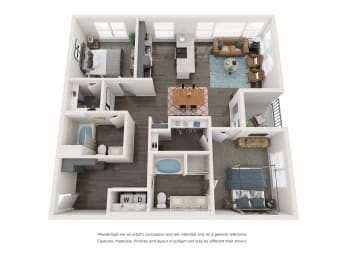  Floor Plan B932