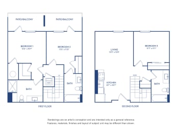 3 bed 3 bath N at The Glover House, Washington, Washington