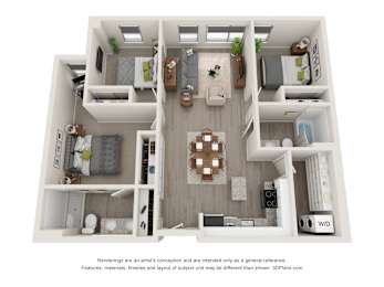 Floor Plan 3 Bedroom