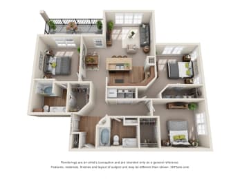 Camargo Floor Plan at The Fairways at Star Ranch, Hutto, TX, 78634