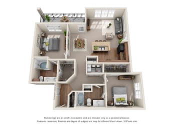 Medinah Floor Plan at The Fairways at Star Ranch, Texas, 78634