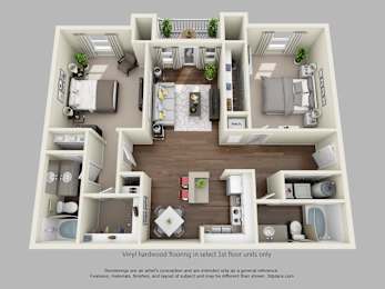  Floor Plan The Eagle - Renovated