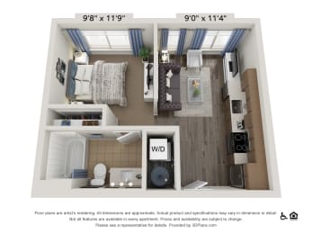 Floor Plan  Dukes-Run_Studio