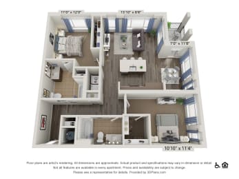 Floor Plan  Longs Peak A