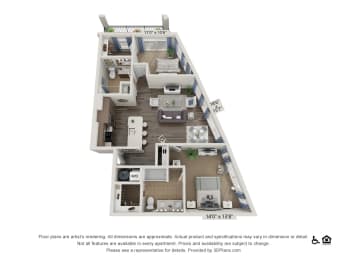 Floor Plan  Calypso