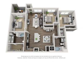  Floor Plan Monarch