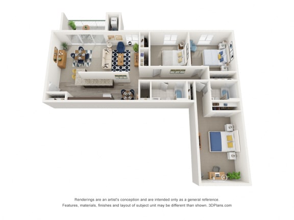 Floor Plan  Potomac Renovated WD