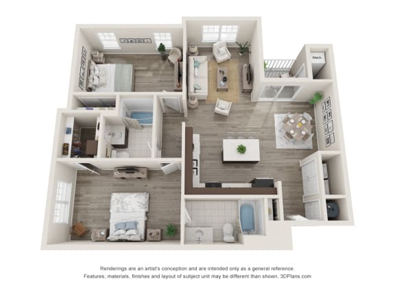 Floor Plan  The Brigantine