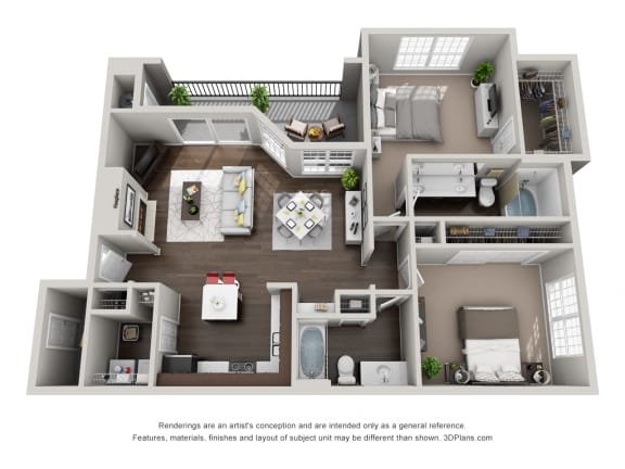 Floor Plan  B3G