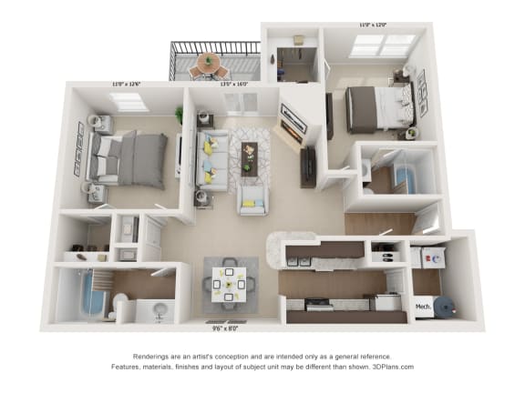 The Oak at River Oak Apartments, Louisville, KY, 40206