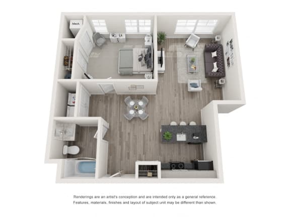 One Bedroom Lititz Apartments | Apartments at Lititz Springs | Apartments in Lititz Springs