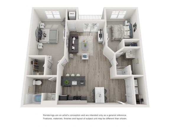 Lancaster Apartments 2 Bedroom | Apartments at Lititz Springs | Apartments in Lititz Springs