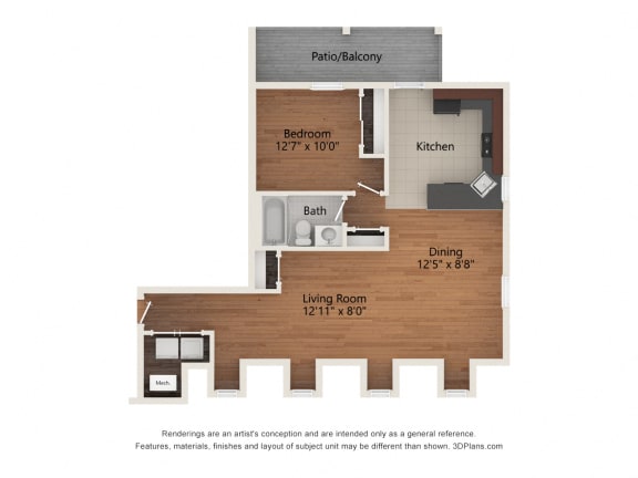  Floor Plan The Libbie