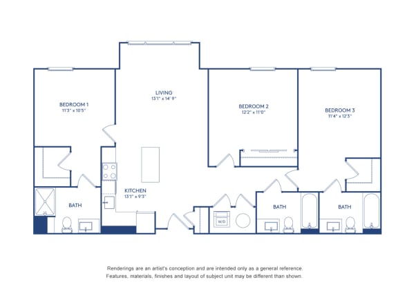 3 bed 3 bath O at The Glover House, Washington