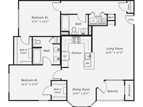 apartment complexes with studios near coram ny