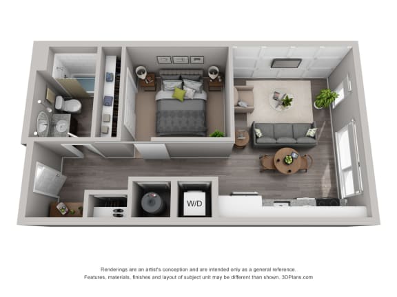 Floor Plan  Residences at CityWay Brand New Apartments in Indianapolis