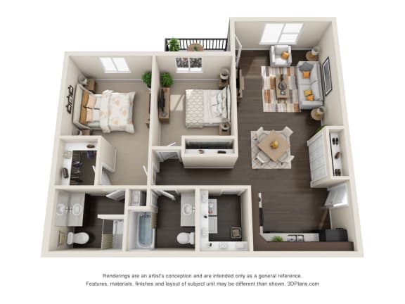 Two Bed A
