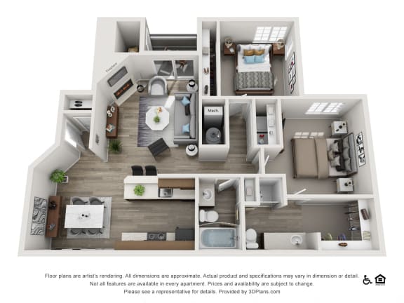 Ascent Apartments Altitude Floorplan