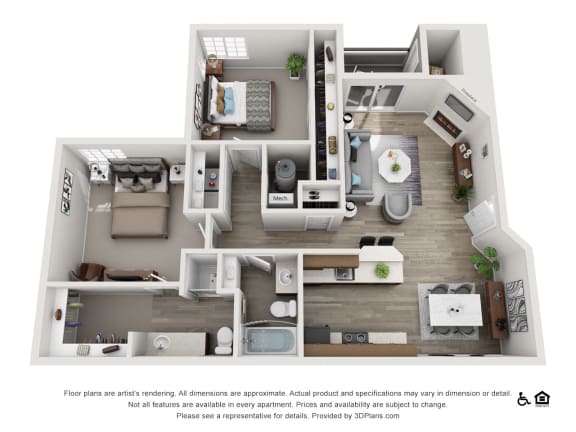 Ascent Apartments Mesa Floorplan