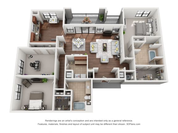 Floor Plan  C1A