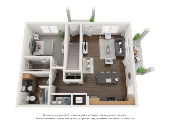  Floor Plan Hallberry