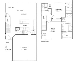  Floor Plan Vail II