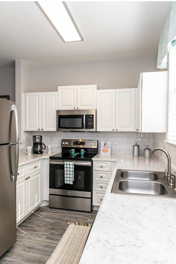 Modern kitchen design at The Renaissance Naples, FL