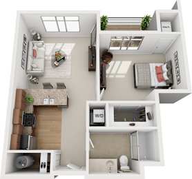  Floor Plan 1D