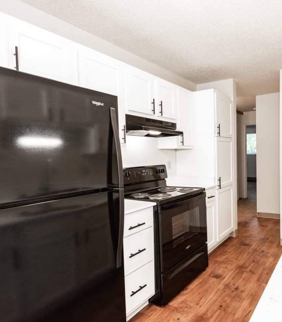 Shadow Hills vacant apartment upgraded kitchen cabinets and countertops