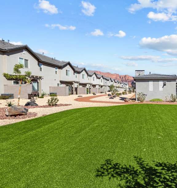 Desert Village Townhomes in Santa Clara, Utah Exterior