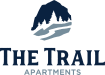 the logo for the trail apartments in Snohomish, WA.