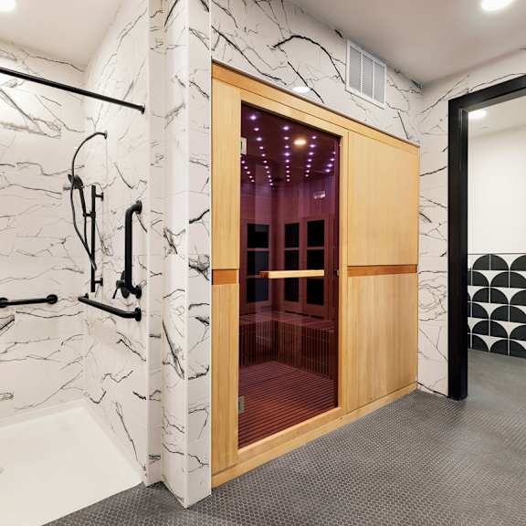 The Depot Apartments in Celina, Texas Sauna