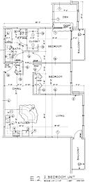 2 Bd 1 Bath Den E2