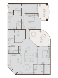  Floor Plan Penthouse (H2)