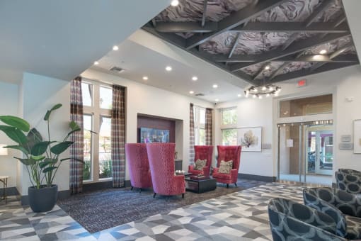 Elaborate Resident Lounge at Glendale AZ Apartments for Rent Near Near I-17