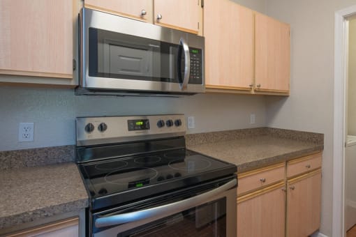 Spacious Kitchens with Upgraded Appliances  at Apartments Near Arrowhead Mall
