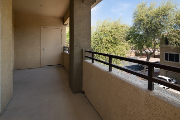 Patio Balcony at Glendale, AZ Apartments Near 101 Loop