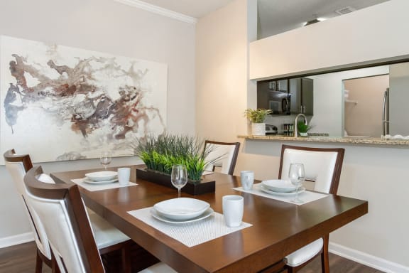 Dining Area at The Preserve at Tampa Palms, Florida, 33647