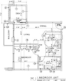 1 bd 1 ba + Den Unit M.1