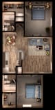 2 Bedroom/2 bath Large Floor Plan at The Wick, Texas, 77840