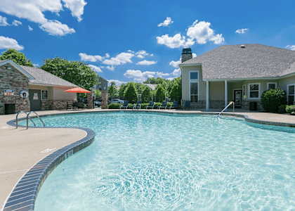 Pool View at Villas at Cordova, Tennessee