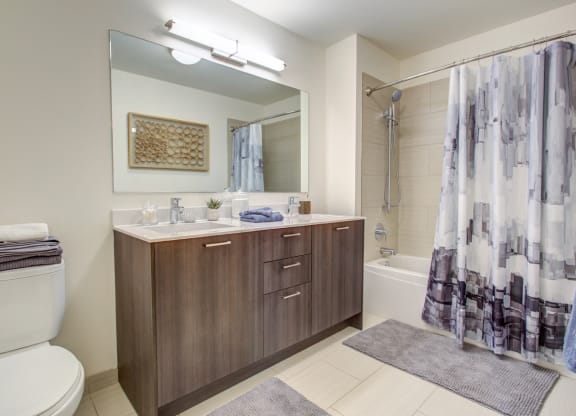Luxurious Bathroom at One 333, Chicago