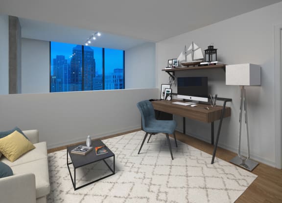 Den Area at One 333, Illinois