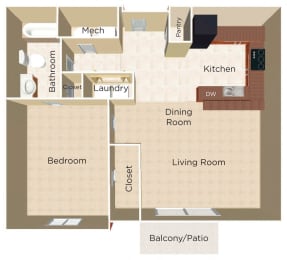  Floor Plan Buck