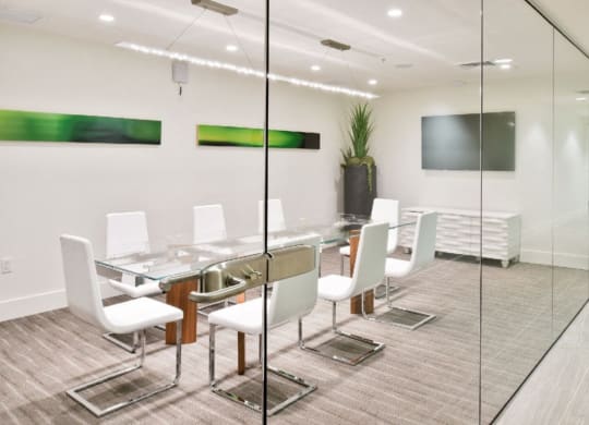 Conference room  at Esprit Apartments, Marina del Rey, 90292